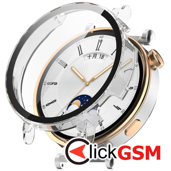 Accesoriu Husa Defense360 Pro Transparenta Huawei Watch GT4 41mm