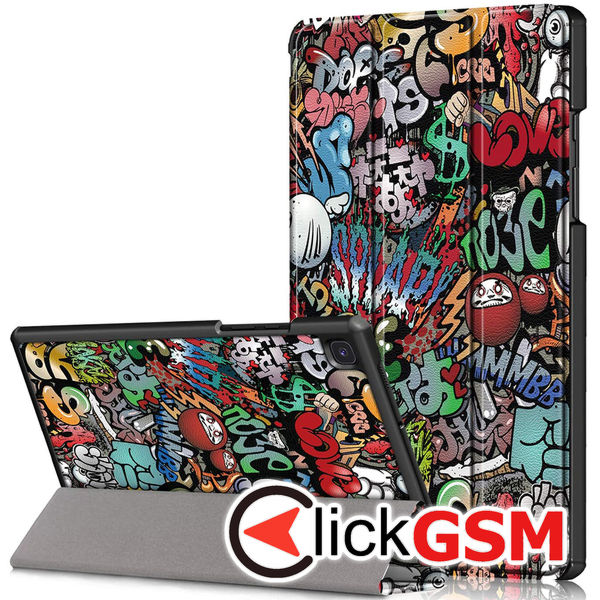 Accesoriu Husa FoldPro Multicolor Samsung Galaxy Tab A7