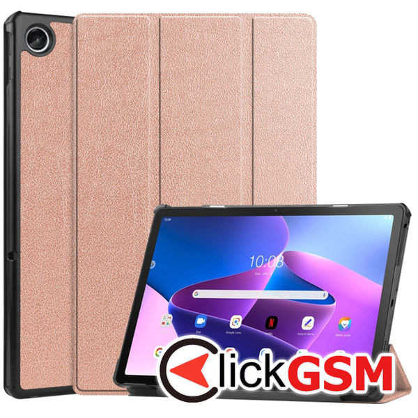 Accesoriu Husa FoldPro Roz Lenovo Tab M10 3rd Gen