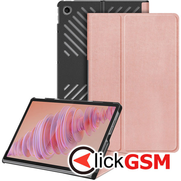 Husa FoldPro roz Lenovo Tab Plus fwe