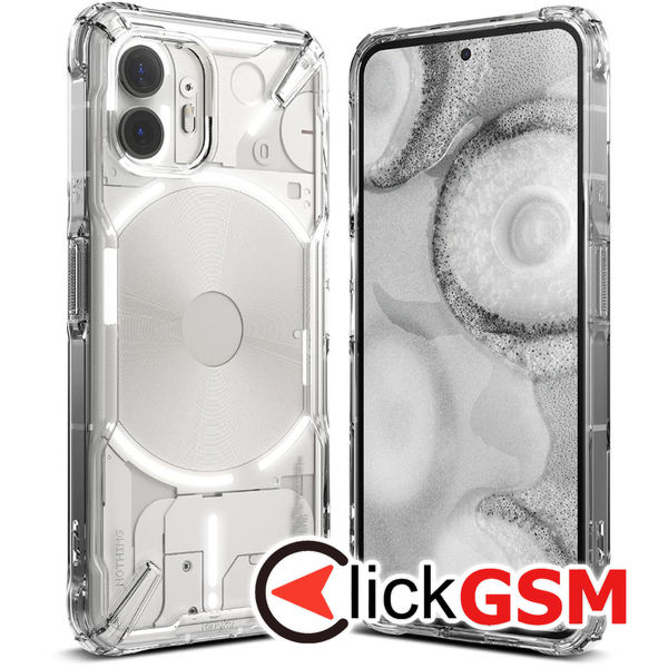 Accesoriu Husa Fusion Transparenta Nothing Phone 2