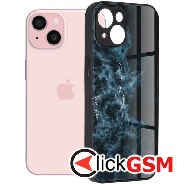 Husa Glaze albastru Apple iPhone 15 3o7