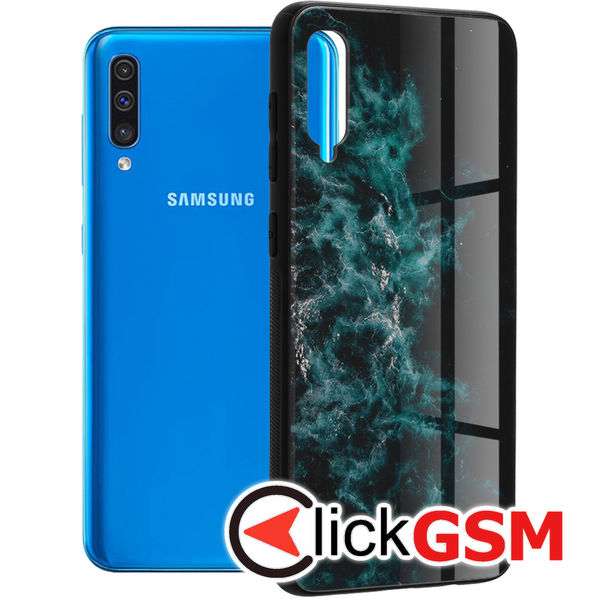 Husa Glaze albastru Samsung Galaxy A50 553