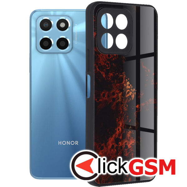 Husa Glaze rosu Honor 70 Lite 4fn