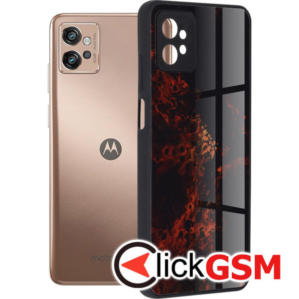 Husa Glaze rosu Motorola Moto G32 40l