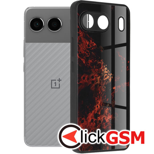 Husa Glaze rosu OnePlus Nord 4 4wm