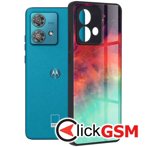 Husa Glaze turcoaz Motorola Edge 40 Neo 4o7