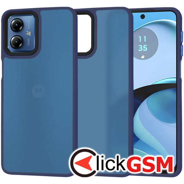 Husa Halo bleumarin Motorola Moto G14 bec