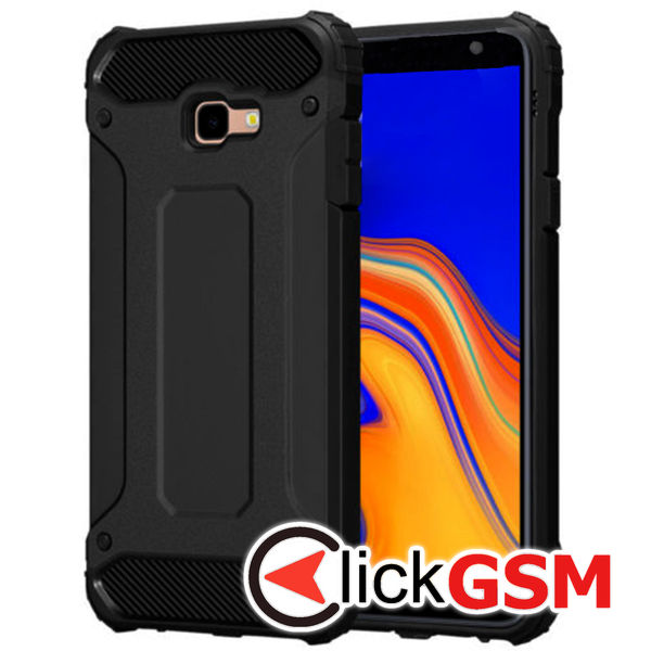 Husa Hybrid Armor negru Samsung Galaxy J4+ 5bl