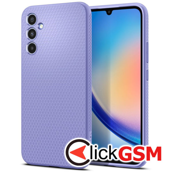 Husa Liquid Air violet Samsung Galaxy A34 5G 52w