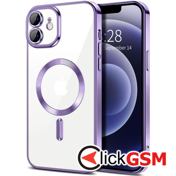 Husa Luxury Crystal mov Apple iPhone 12 9mx