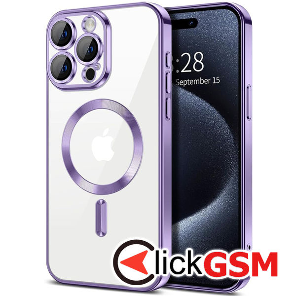 Husa Luxury Crystal mov Apple iPhone 16 Pro gkk