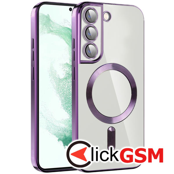 Husa Luxury Crystal mov Samsung Galaxy S21 5G 9oo