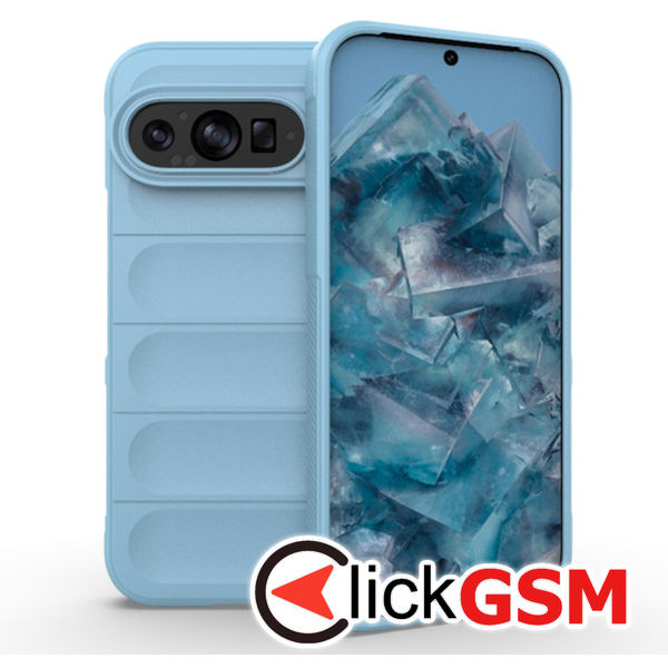 Accesoriu Husa Magic Shield Bleu Google Pixel 9 Pro