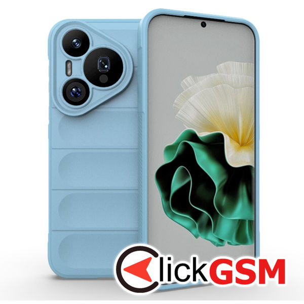 Husa Magic Shield bleu Huawei Pura 70 Pro bry