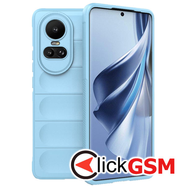 Husa Magic Shield bleu Oppo Reno10 Pro 80v