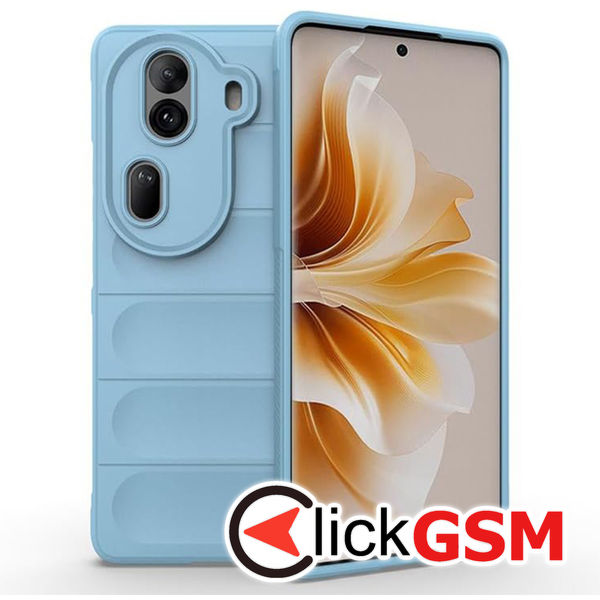 Husa Magic Shield bleu Oppo Reno11 Pro amh