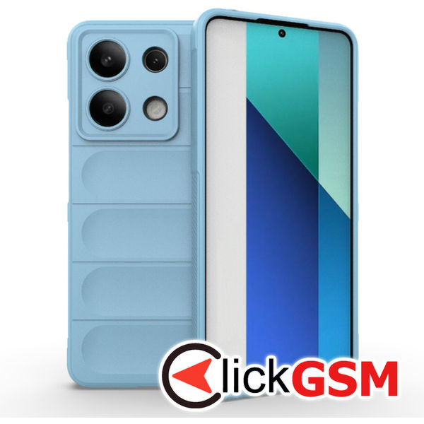 Husa Magic Shield bleu Xiaomi Redmi Note 13 5G 7yf