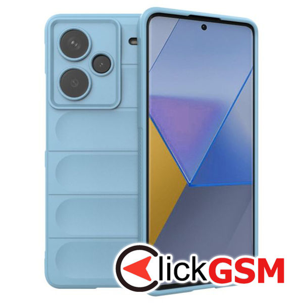 Husa Magic Shield bleu Xiaomi Redmi Note 13 Pro+ 7zr