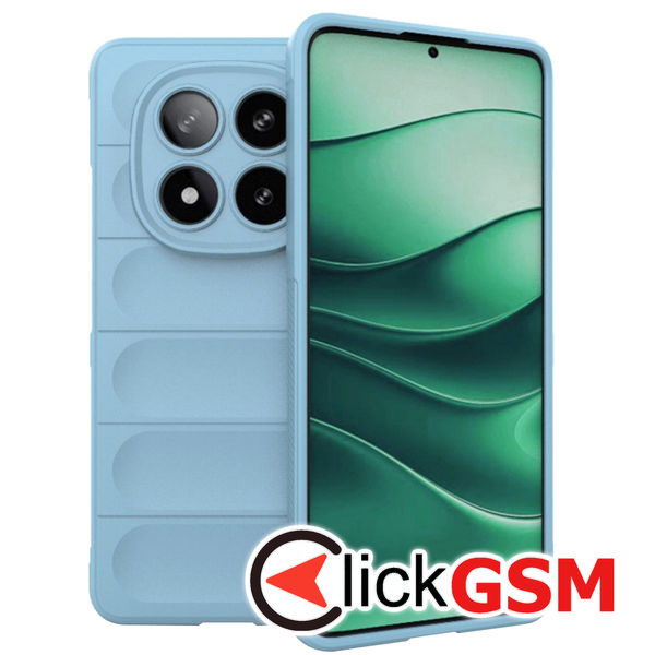 Accesoriu Husa Magic Shield Bleu Xiaomi Redmi Note 14 Pro