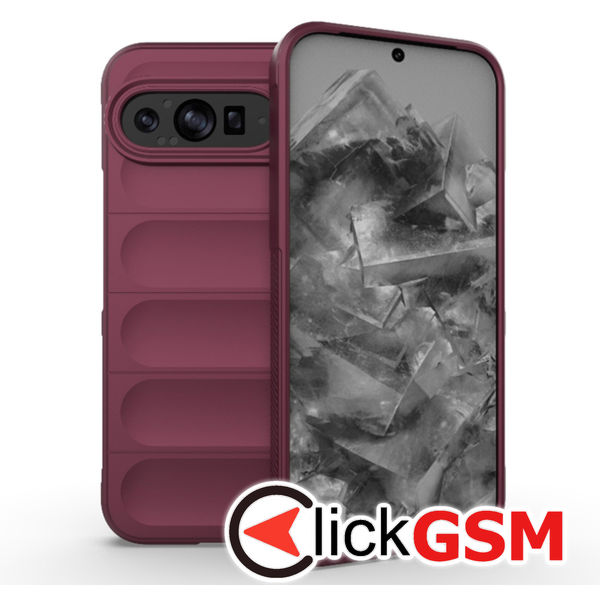 Husa Magic Shield bordo Google Pixel 9 Pro XL etx