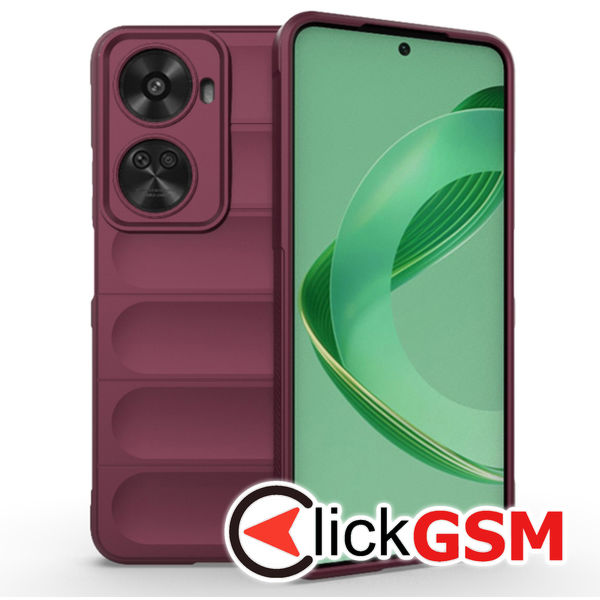 Accesoriu Husa Magic Shield Bordo Huawei Nova 11 SE