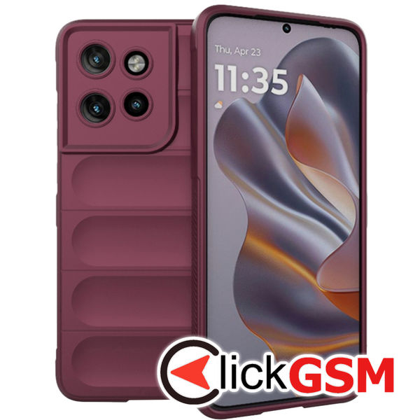 Husa Magic Shield bordo Motorola Edge 50 Neo 6qf