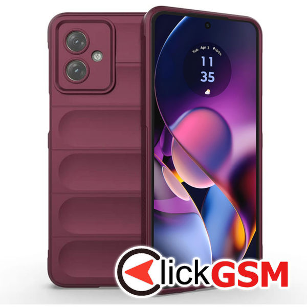 Husa Magic Shield bordo Motorola Moto G54 7dq