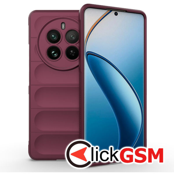 Husa Magic Shield bordo Realme 12 Pro fg