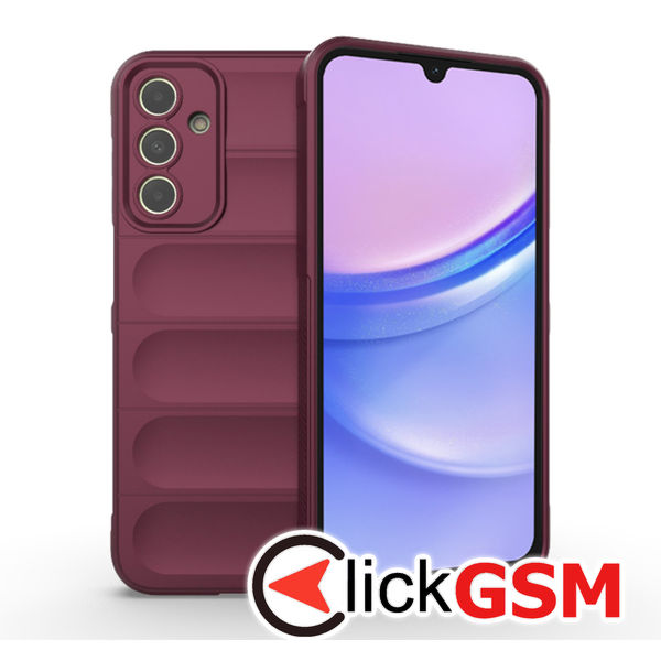 Husa Magic Shield bordo Samsung Galaxy A15 5G 4xb