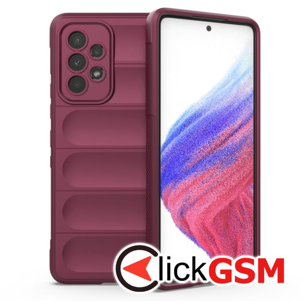 Husa Magic Shield bordo Samsung Galaxy A53 5G 57f