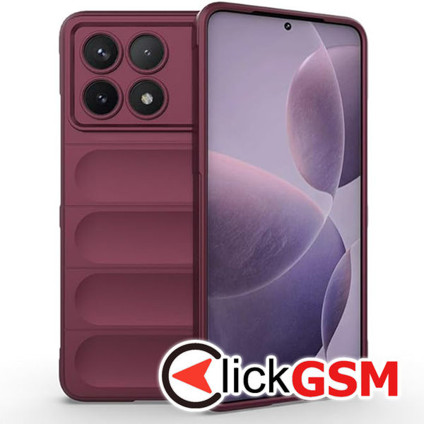 Husa Magic Shield bordo Xiaomi POCO X6 Pro 7q9