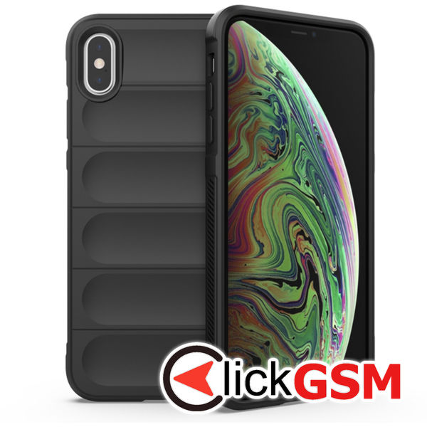 Husa Magic Shield negru Apple iPhone XS Max 745