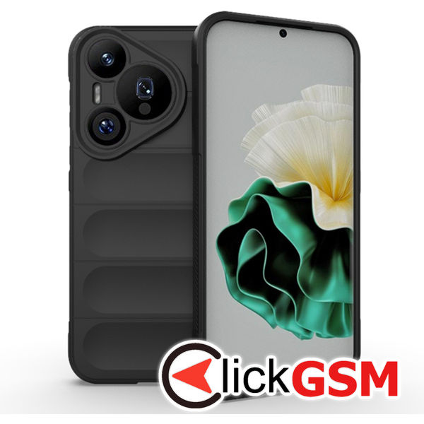 Husa Magic Shield negru Huawei Pura 70 Pro brv