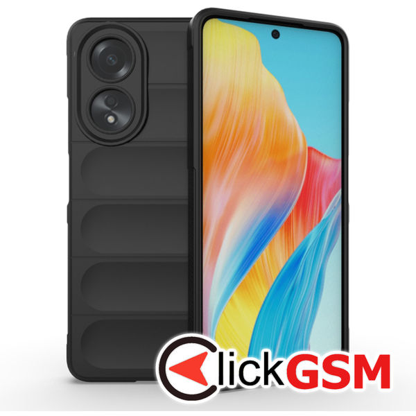 Husa Magic Shield negru Oppo A58 4G 85u