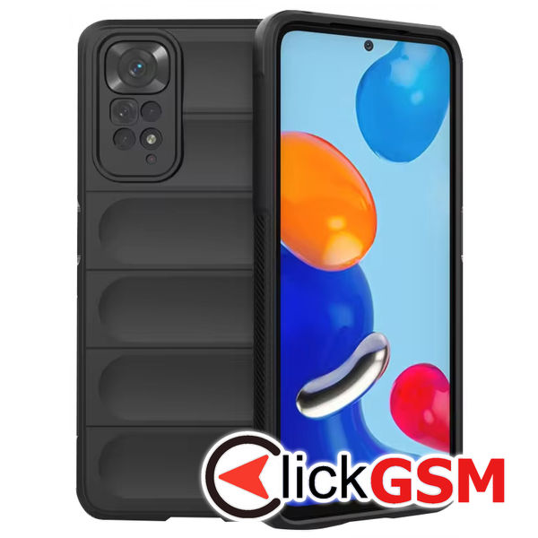 Husa Magic Shield negru Xiaomi Redmi Note 11S 7w0