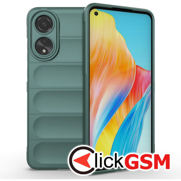 Husa Magic Shield verde Oppo A78 4G 877