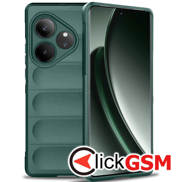 Husa Magic Shield verde Realme GT 6 e8n