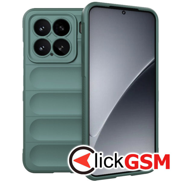 Husa Magic Shield verde Xiaomi 15 iq0