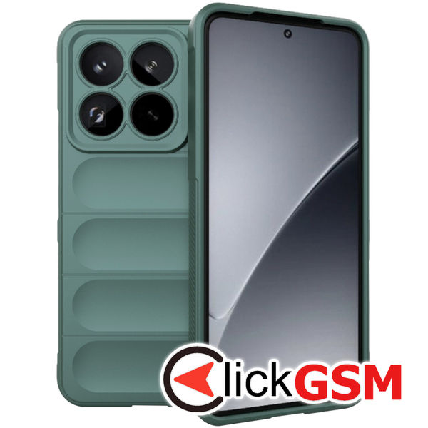 Accesoriu Husa Magic Shield Verde Xiaomi 15 Pro