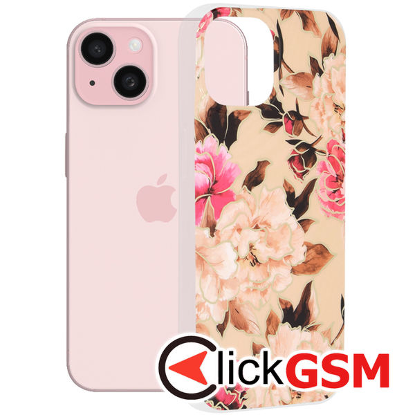 Husa Marble bej Apple iPhone 15 3pj