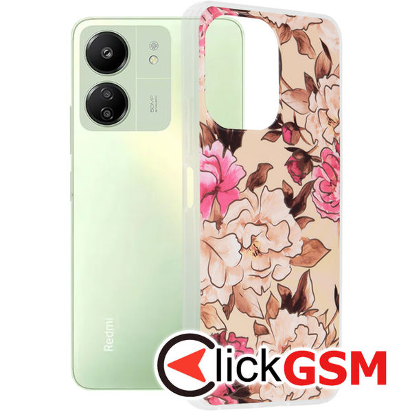 Husa Marble bej Xiaomi Redmi 13C 7sq