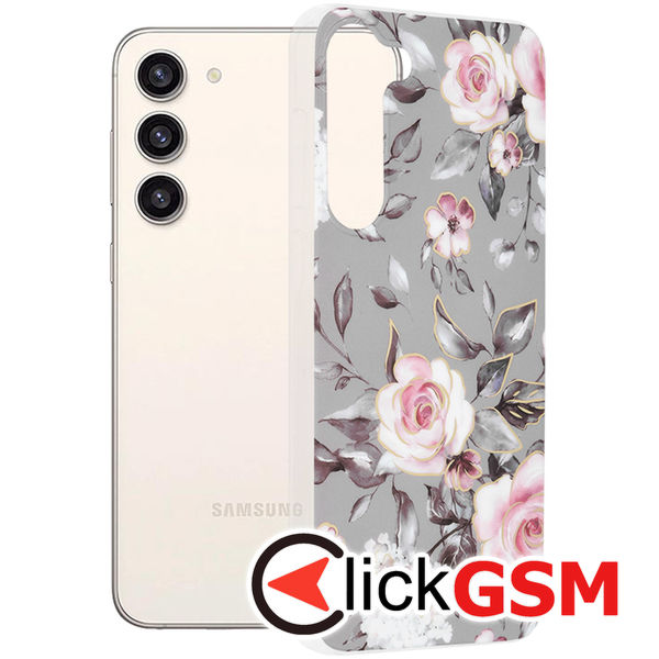 Husa Marble gri Samsung Galaxy S23+ 5sw