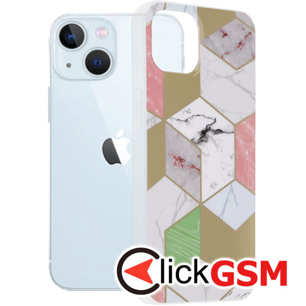 Husa Marble mov Apple iPhone 13 d7z