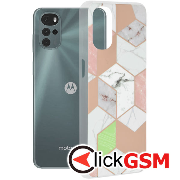 Husa Marble mov Motorola Moto G22 g59