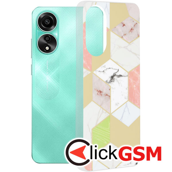 Husa Marble mov Oppo A78 4G 873