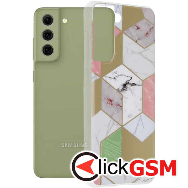 Husa Marble mov Samsung Galaxy S21 FE 5ic