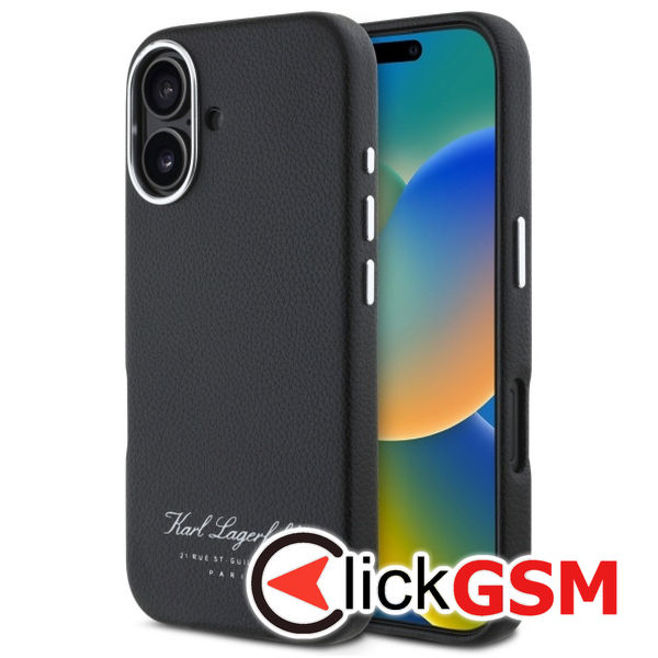 Husa  negru Apple iPhone 16 br1