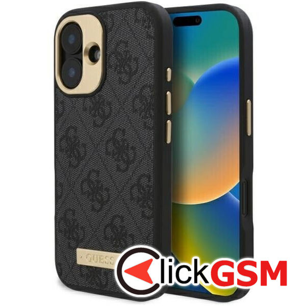 Husa  negru Apple iPhone 16 Plus 7dj