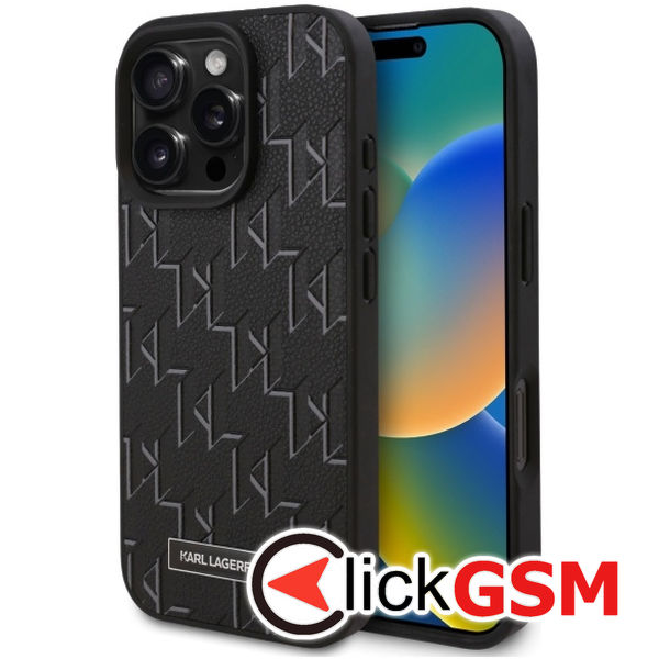 Husa  negru Apple iPhone 16 Pro Max 89s